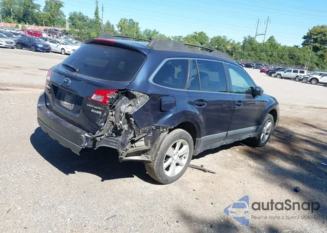 2013 Subaru Outback 2.5I Premium from USA, damaged, VIN 4S4BRBCC1D3311744